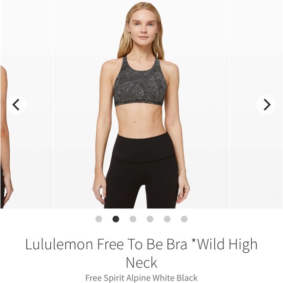 Lululemon Free to Be Sports Bra ~ Pelaton Collab ~ Size 10 - Picture 5 of 6